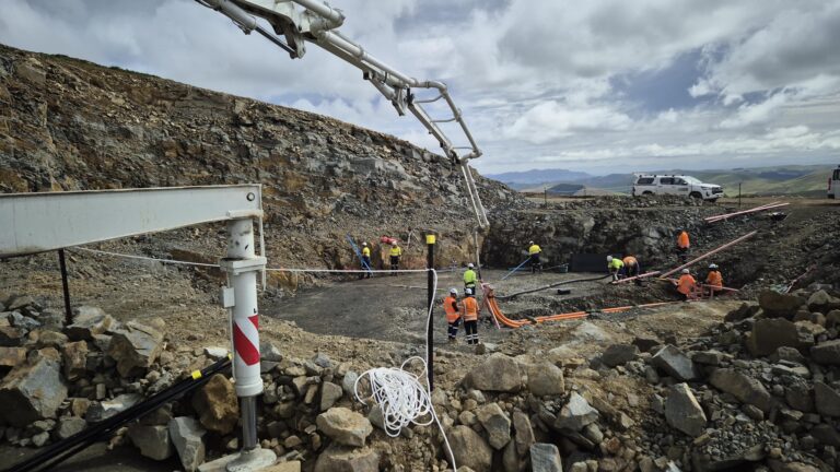 Kaiwera Wind Farm Pour